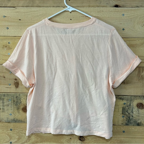 NWT Fabletics Women's Front-Twist Short Sleeve T-Shirt Size XL - Picture 2 of 8